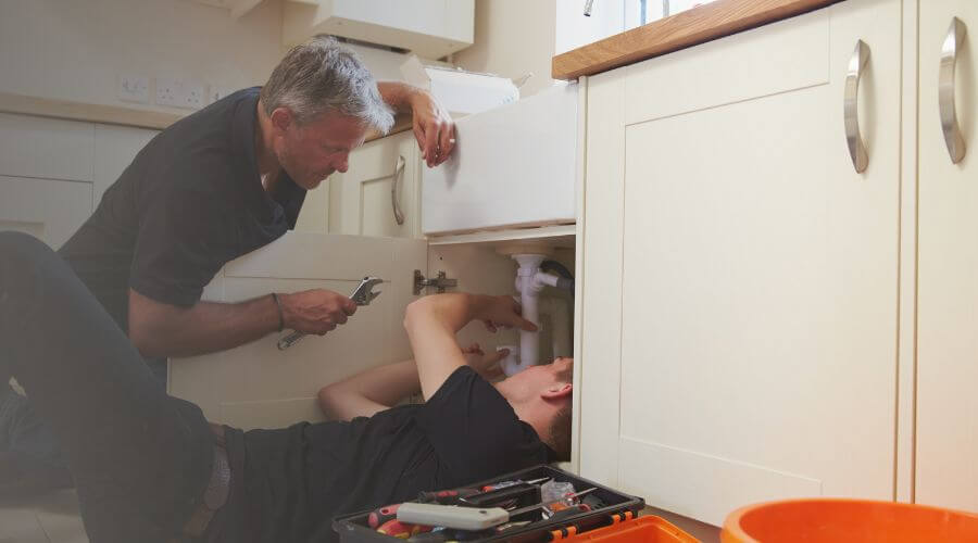 Professional burst pipe repair services in Moorefield, NE